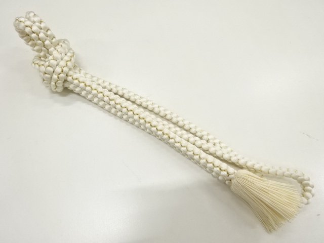 JAPANESE KIMONO / HAND-TIED OBIJIME